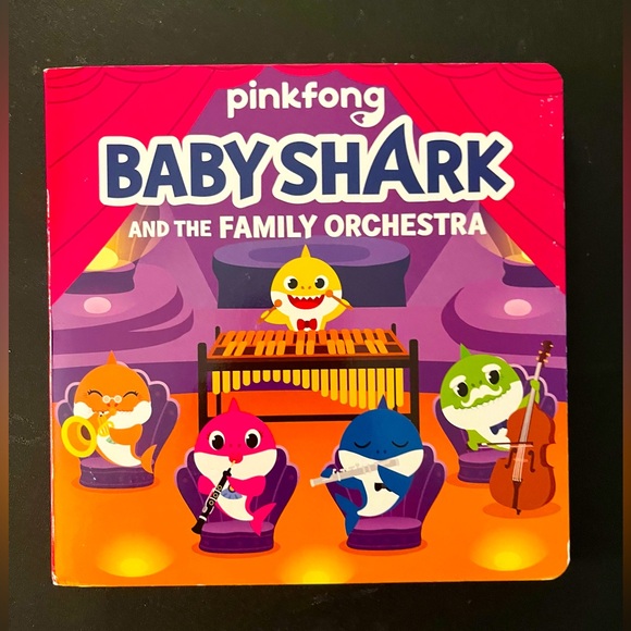 Baby Shark: Baby Shark and the Family Orchestra - Board book By Pinkfong - Picture 1 of 4